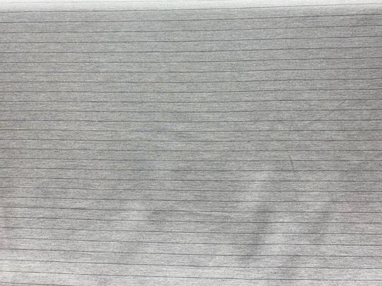 Coton tissé rayures gris noir