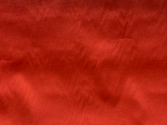 Coton popeline orange