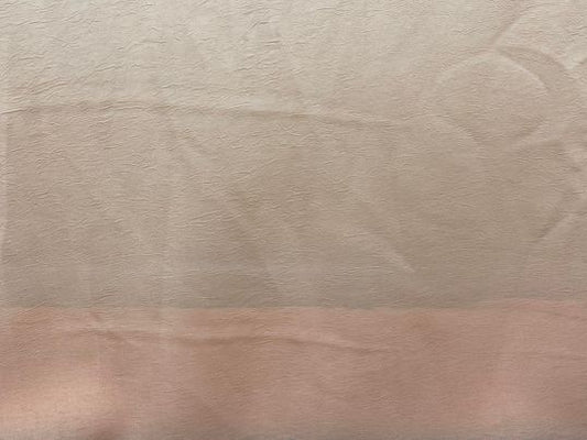 Polyester voilage crêpe saumon