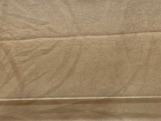 Polyester voilage crêpe beige