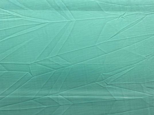 Polyester voilage vert