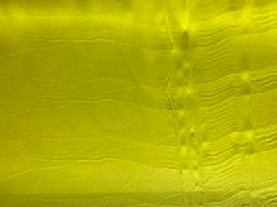 Polyester voilage jaune doré