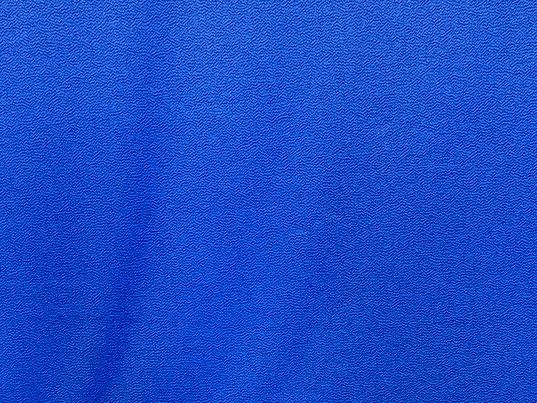 Polyester voilage bleu