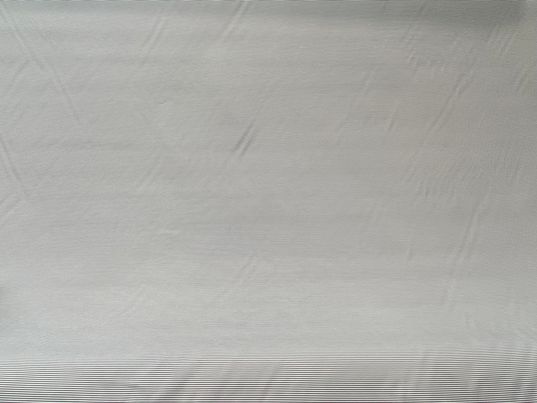 Polyester doublure tissé rayures gris blanc