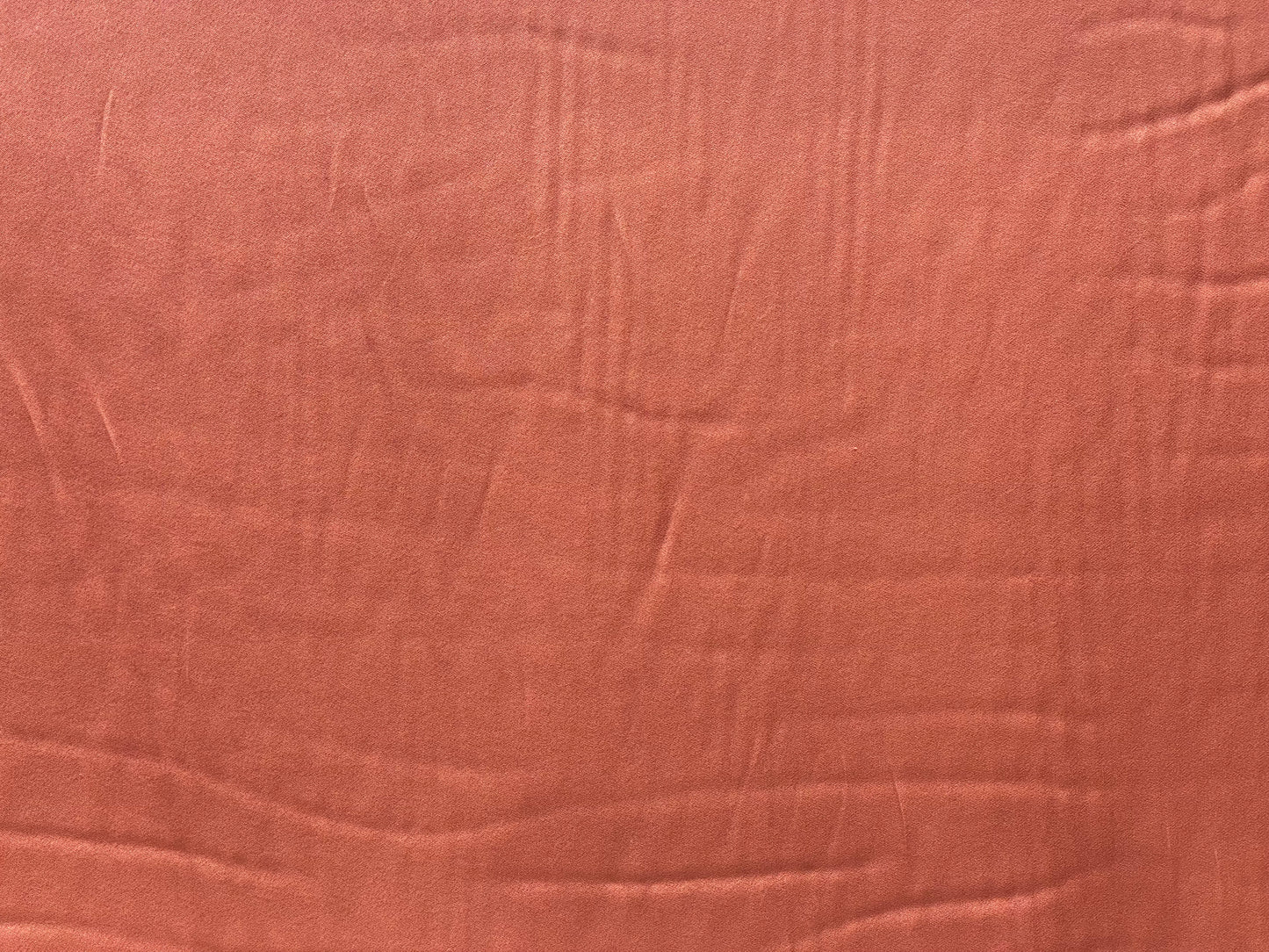 Polyester satin saumon orange