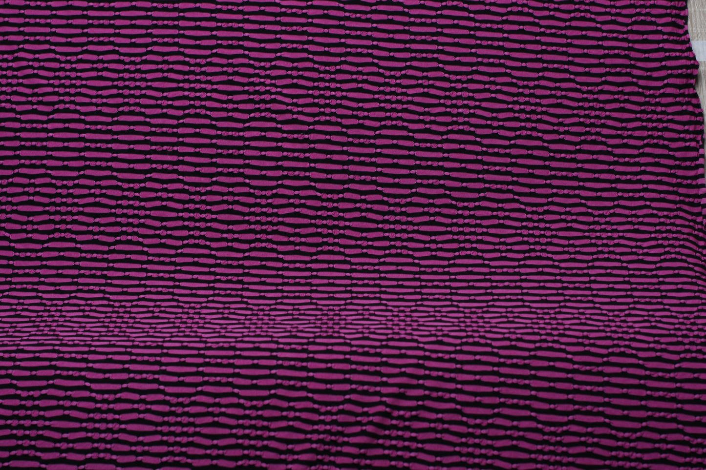 Polyester gaufré imprimé rayures