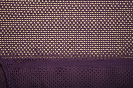 polyester élasthanne ajouré violet