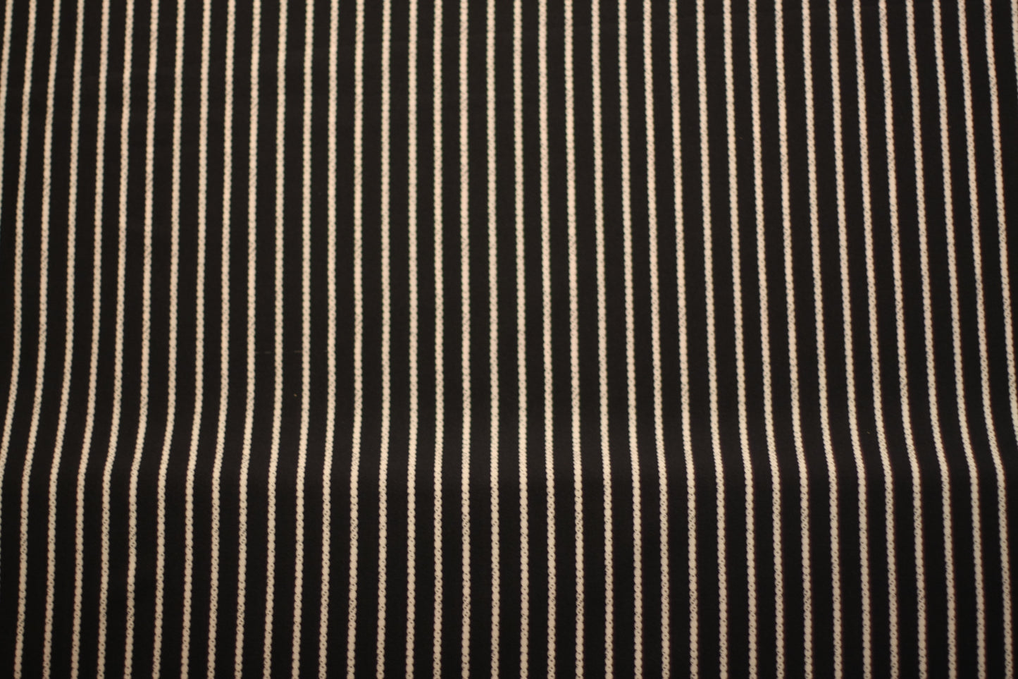 Polyester imprimé rayures bleu blanc