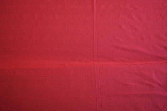 Polyester élasthanne tissé rayures rouge