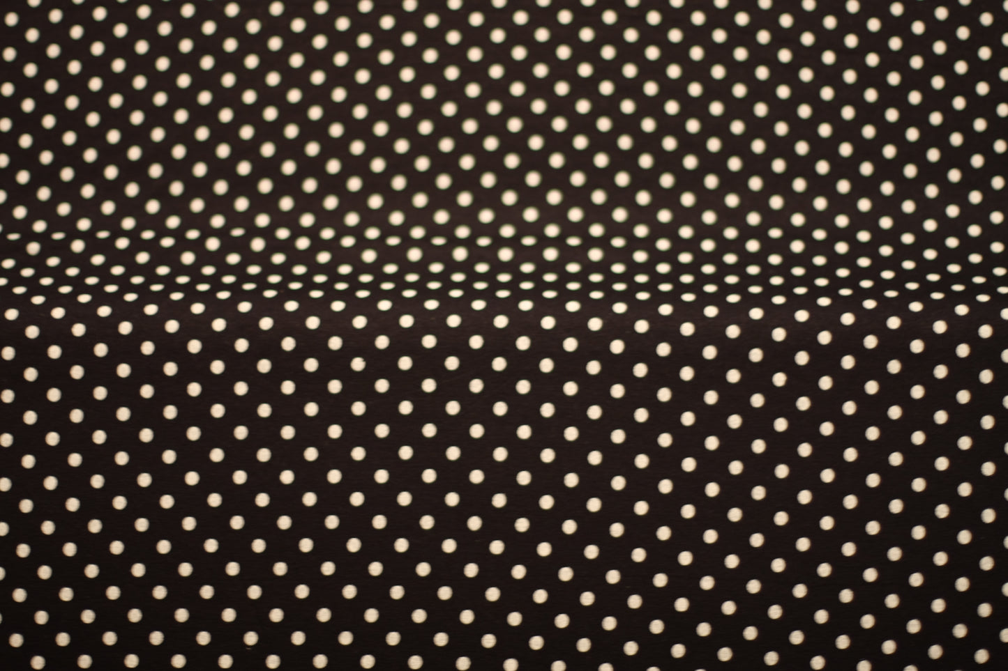 Viscose élasthanne imprimé pois noir blanc