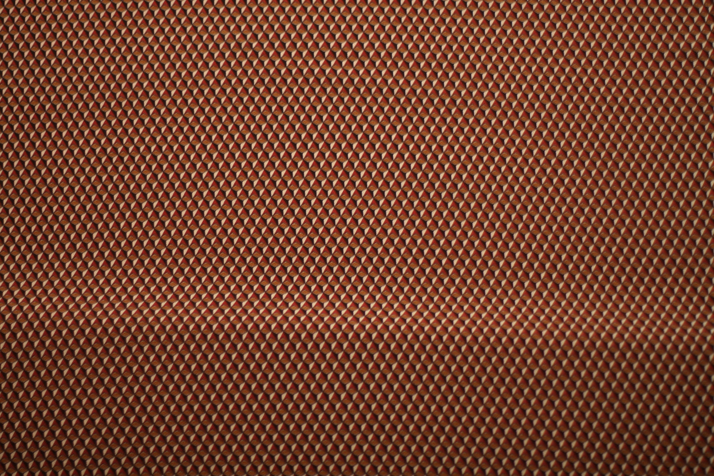 Polyester imprimé carreaux noir rouge