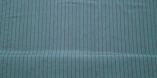 Polyester imprimé rayures vert noir