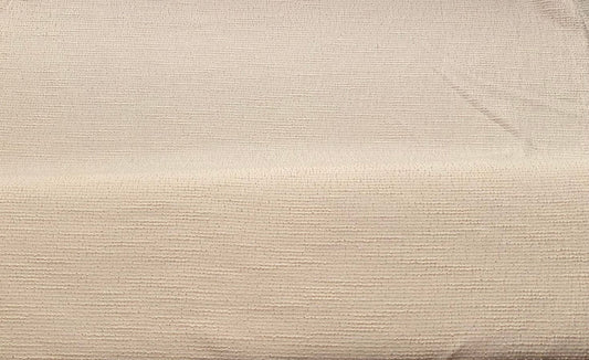 Polyester élasthanne tissé blanc cassé