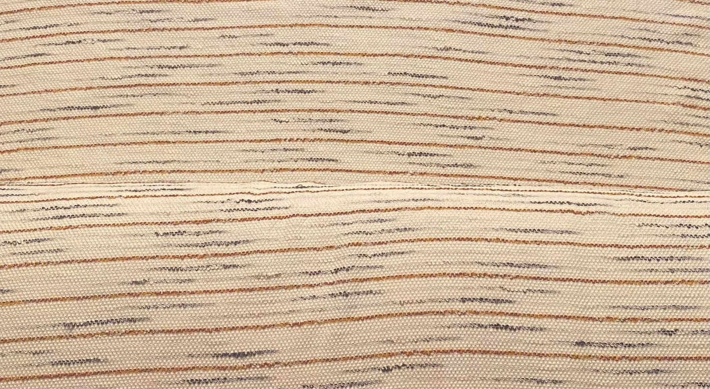 Polyester élasthanne piqueté tissé rayures blanc