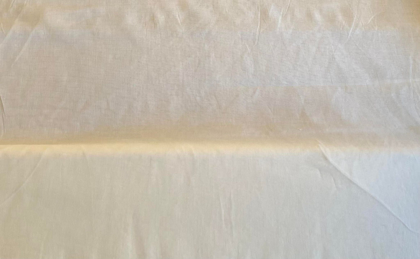 Coton voilage blanc cassé