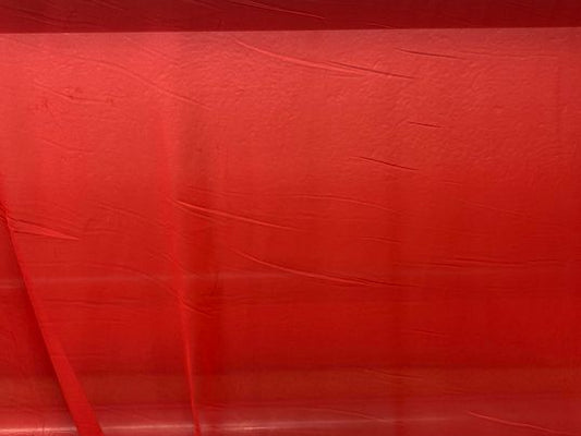 Polyester voilage rouge