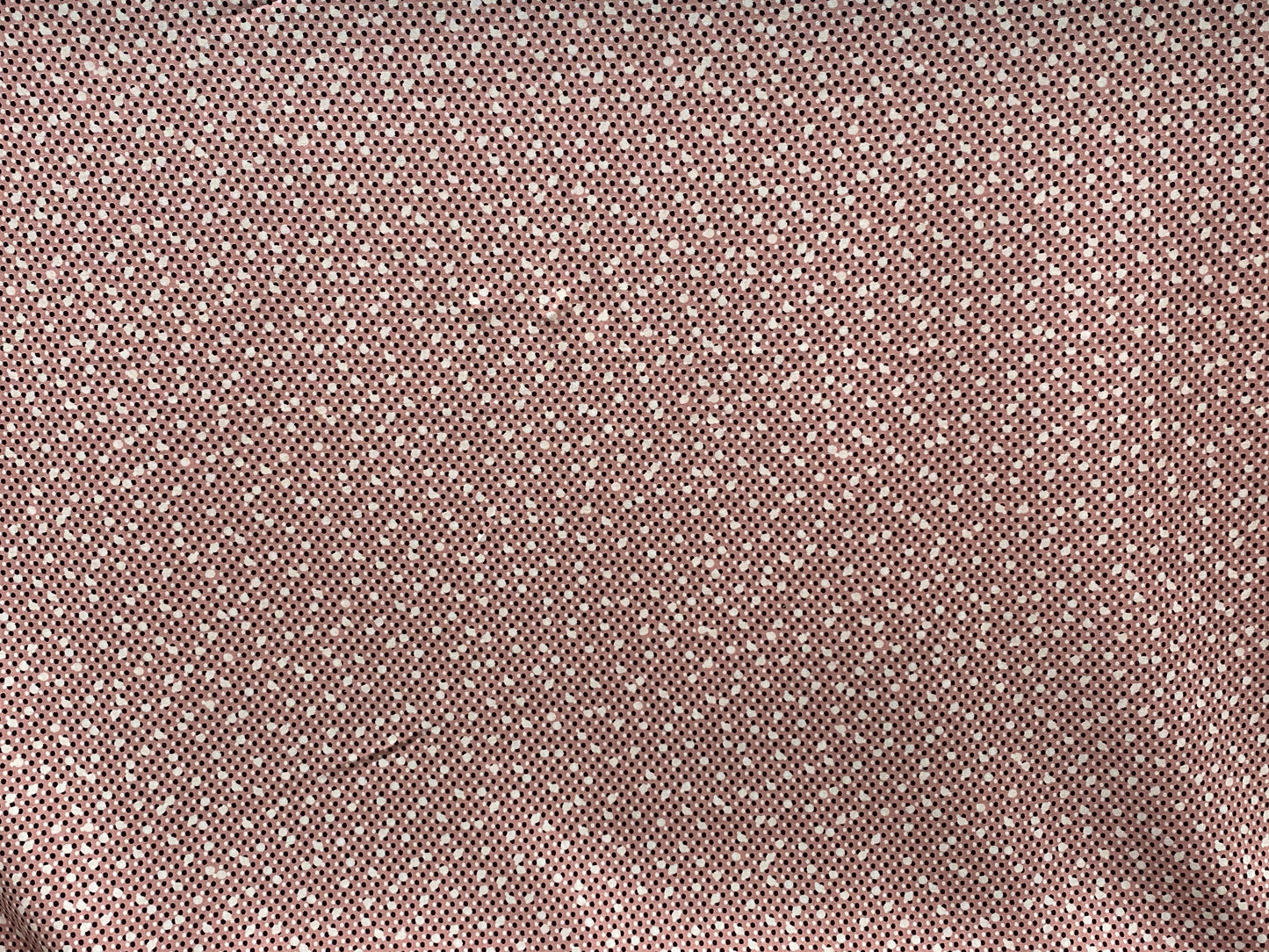 Viscose imprimé pois rose blanc noir